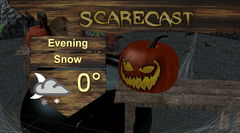 Snow is expected for trick-or-treaters on Halloween evening in Saskatoon.