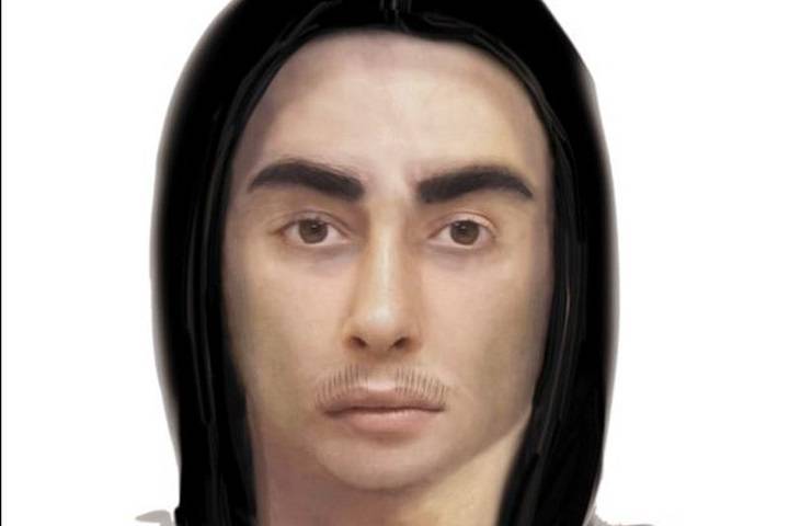 Sketch of man wanted in knife attack in Toronto last weekend.