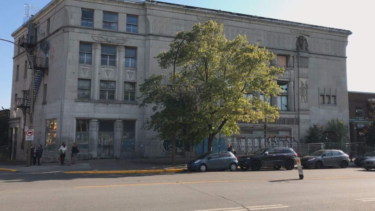 NDG's Empress Theatre on Sherbrooke St., on Tuesday, October 10, 2017.
