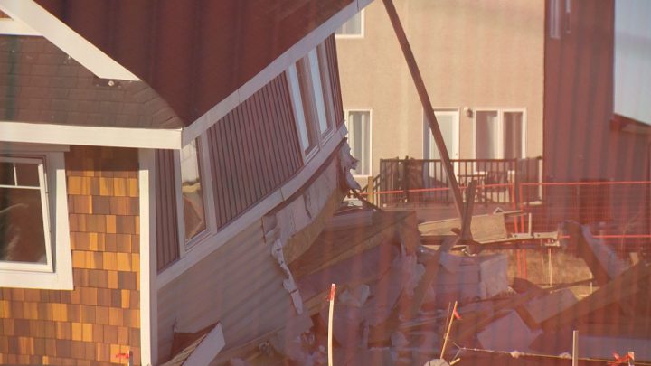 Wind caused havoc in Regina on Tuesday night after a wind storm hit southern Saskatchewan.