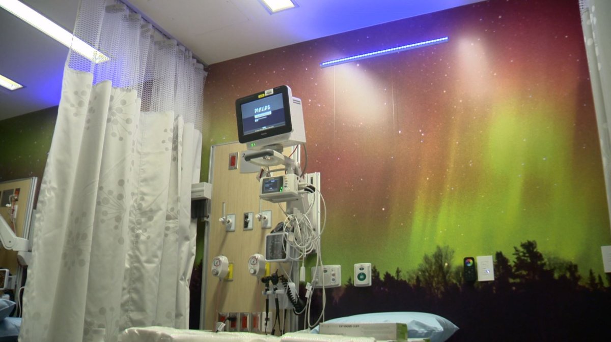 There are more than 200 murals painted in the new Teck Acute Care Centre.