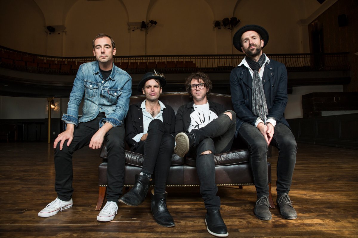 The Trews are scheduled to play on Sept. 10.