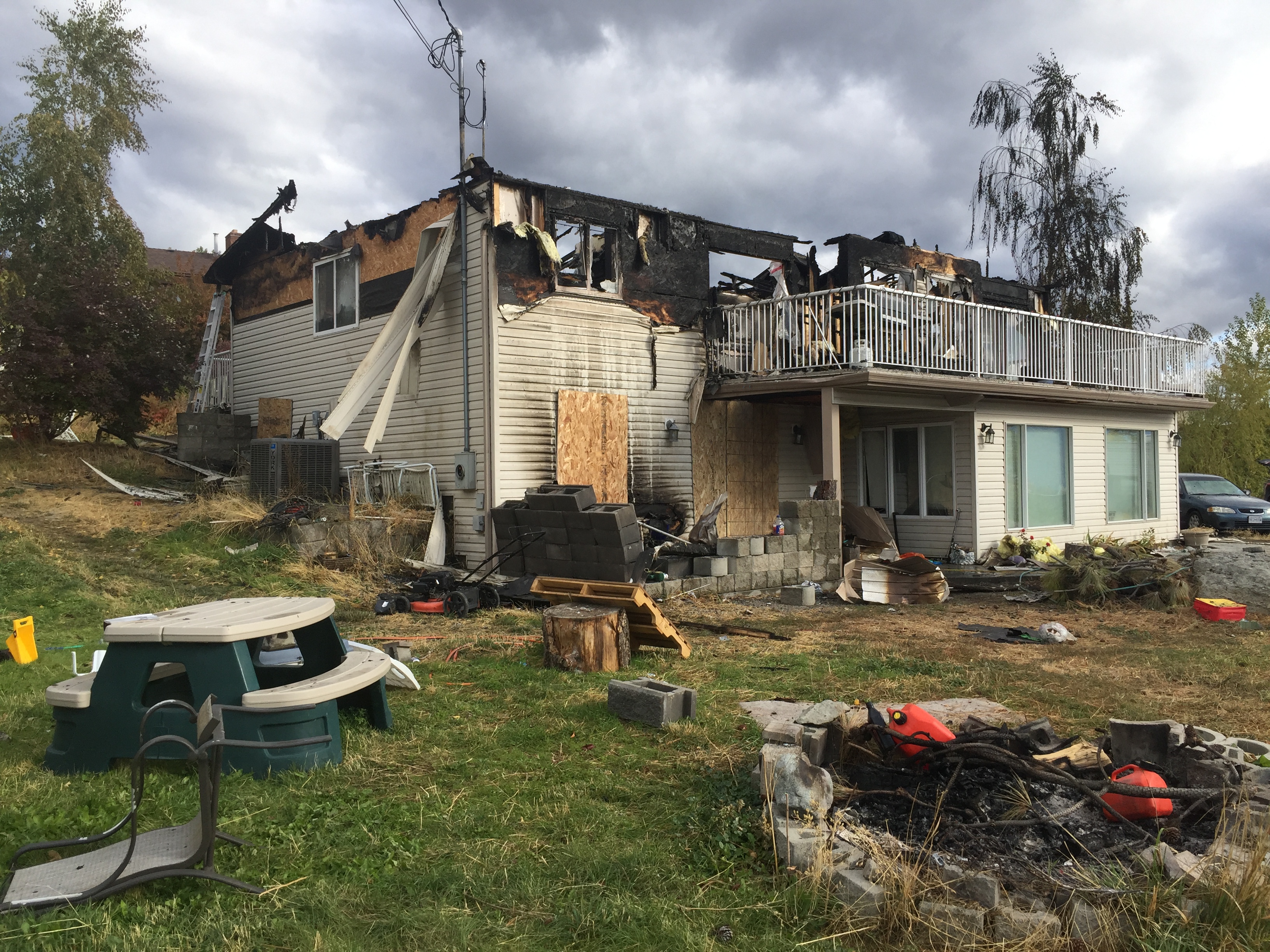 Wind Made Fighting West Kelowna House Fire Difficult - Okanagan ...