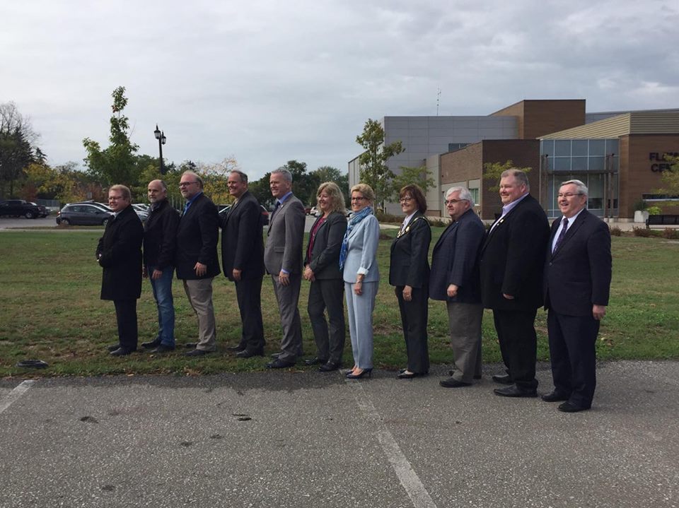 Premier Kathleen Wynne announces Niagara will receive up to $6.9 million to retrofit social housing units.