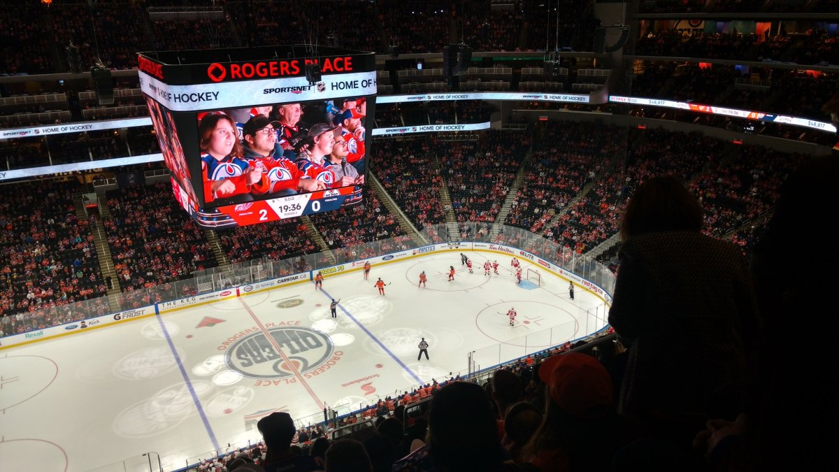The Edmonton Oilers were beaten by the Detroit Red Wings on Sunday, Nov. 5, 2017 at Rogers Place.