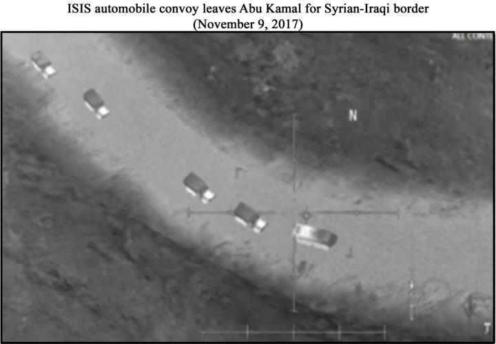 Russia shared this screenshot of a video game, alleging that the U.S. and Islamic State are working together.