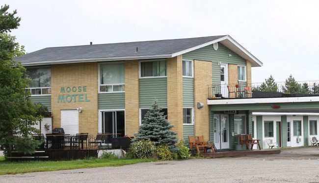 The Moose Motel in Smooth Rock Falls, Ont., purchased by Nayneshkumar Patel in August 2017 as part of a local campaign to woo newcomers, is shown in this recent handout photo. 