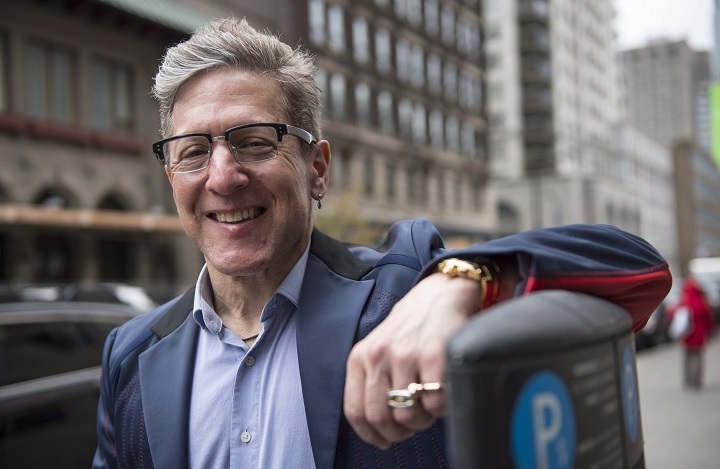 Andy Nulman, a Montreal comedy scene stalwart, is seen Wednesday, November 22, 2017 in Montreal. Nulman has joined the new Festival du rire de Montreal, organized by several dozen mainly francophone comedians, in an attempt to compete with Just for Laughs.
