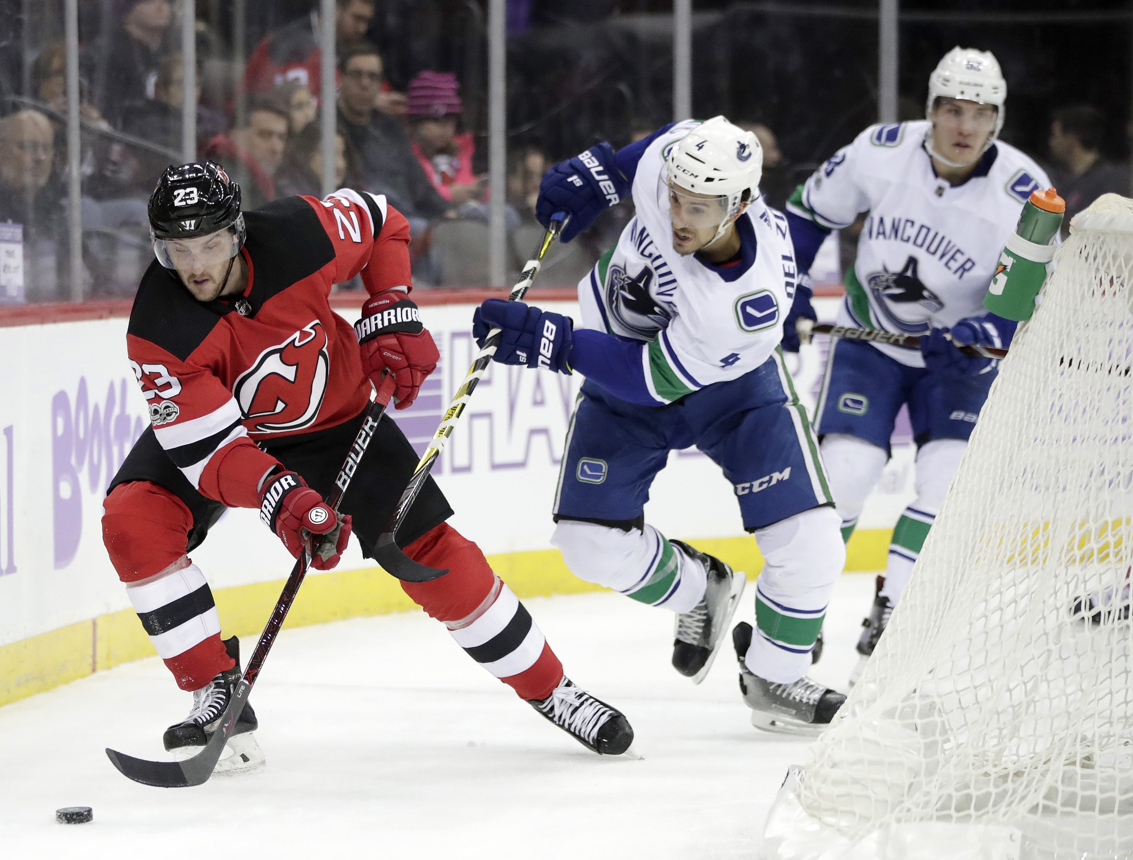 New jersey devils on sale vs vancouver canucks