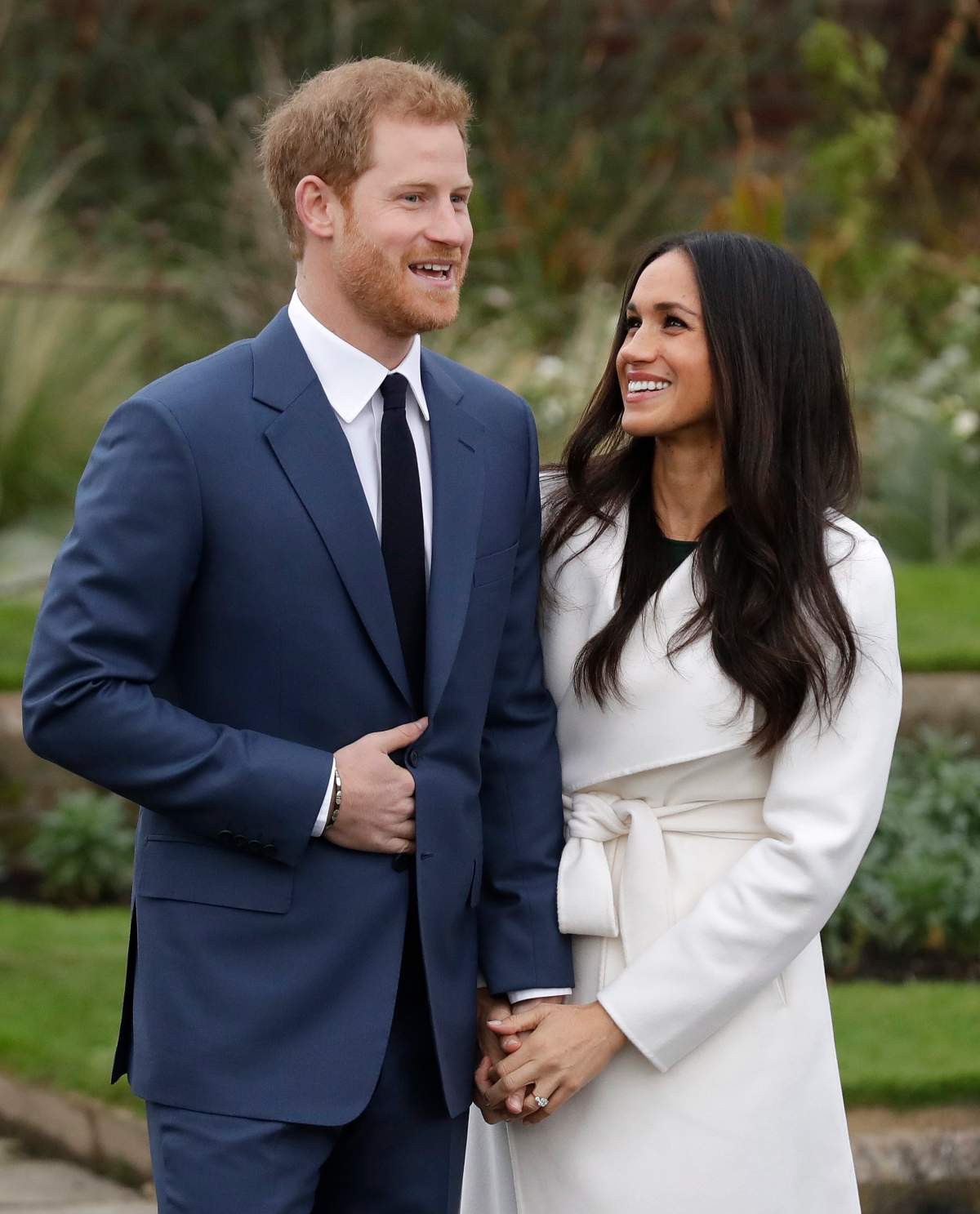 Prince Harry, Meghan Markle appear together for first time as engaged couple - image