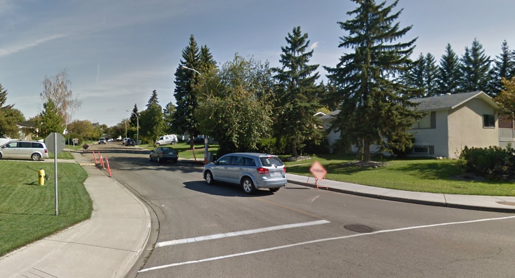A screenshot of Marion Drive in Sherwood Park, Alta.