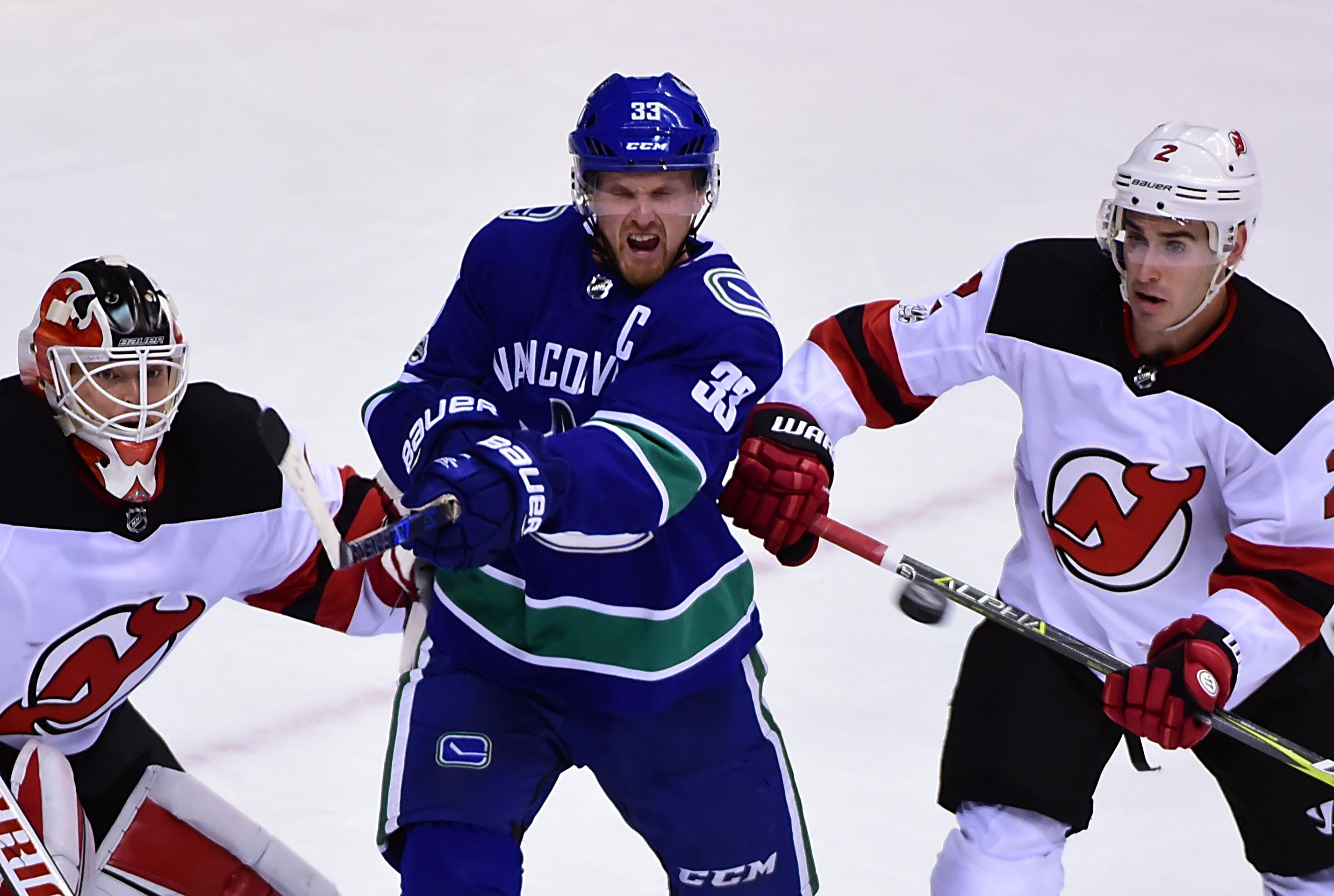 Cory Schneider NHL Debut Vancouver Canucks Jersey