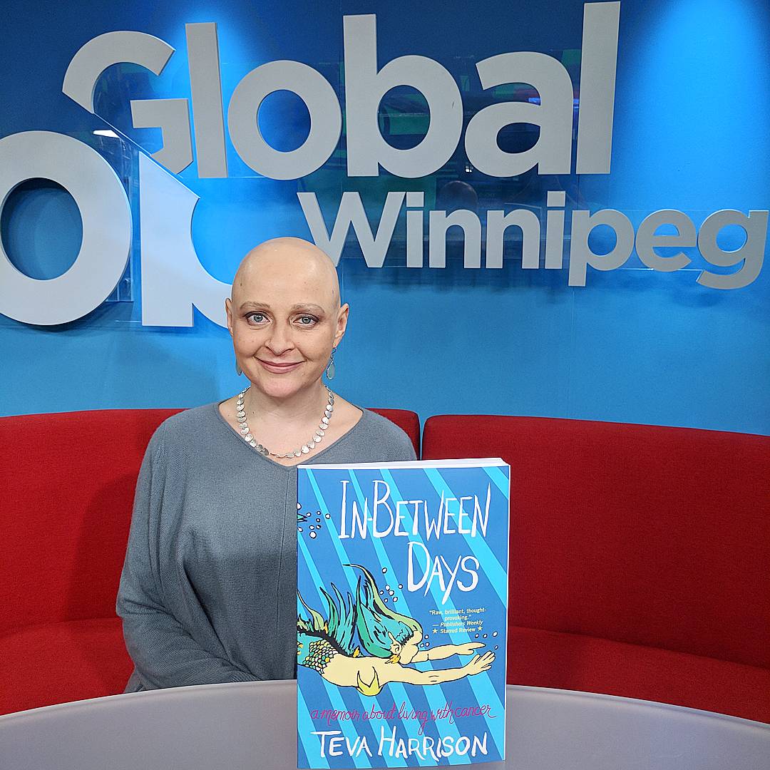 Teva Harrison shared her book In-Between Days on Global News Morning.