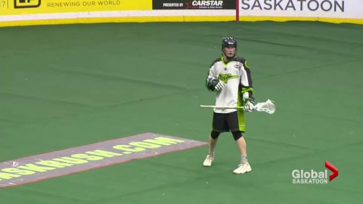 Saskatchewan Rush rookie Anthony Hallgord got his first taste of the big leagues on home soil.