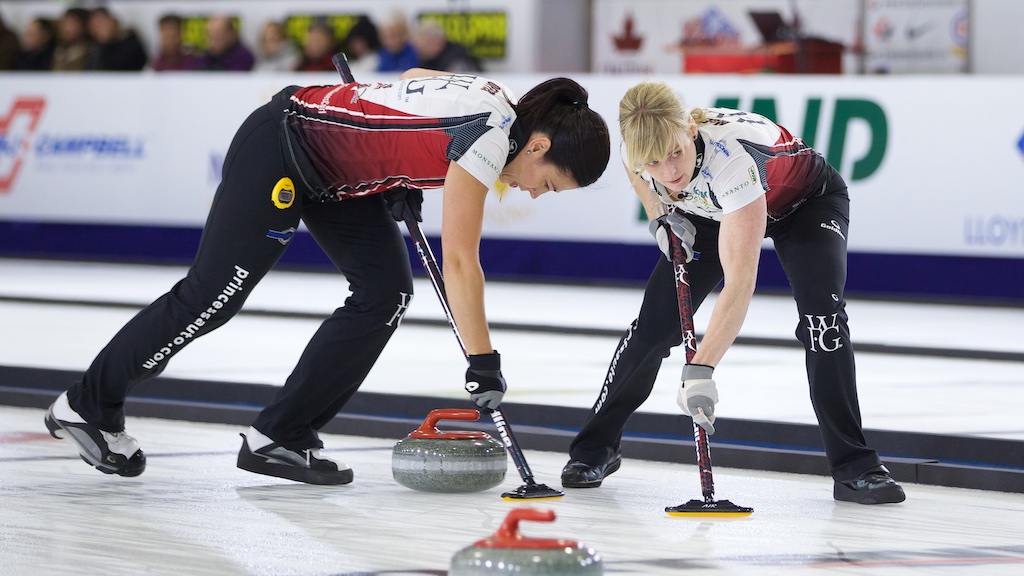 Jill Officer talks about her performance at the Masters Grand Slam of Curling. 