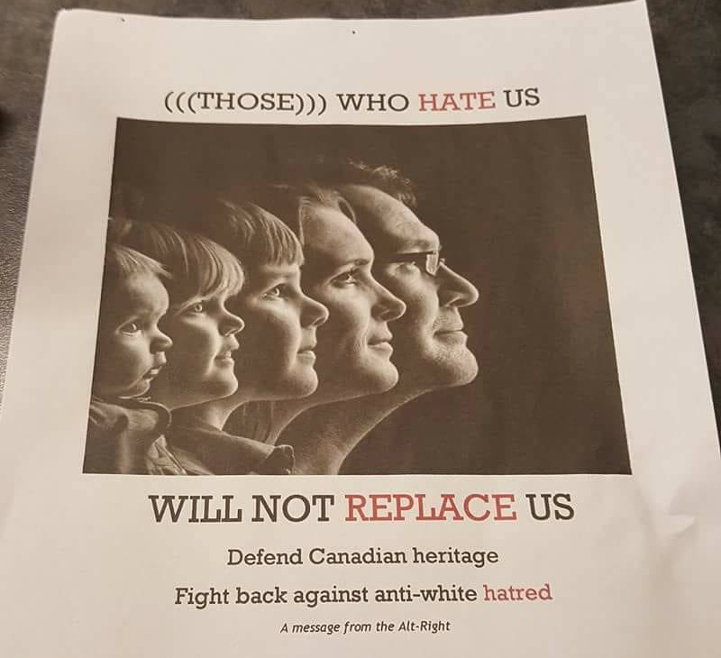 Anti-Semitic posters pop up at UVic - image