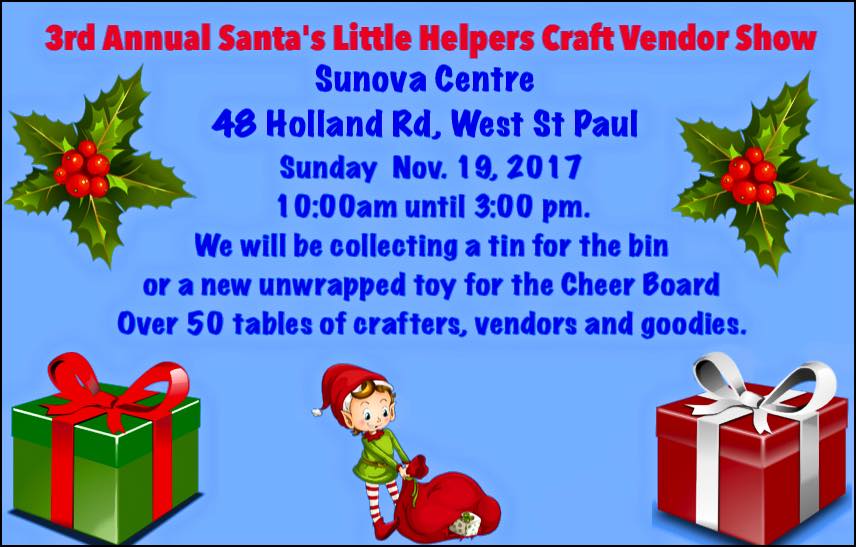 3rd Annual Santa’s Little Helper’s Craft and Vendor Show - image