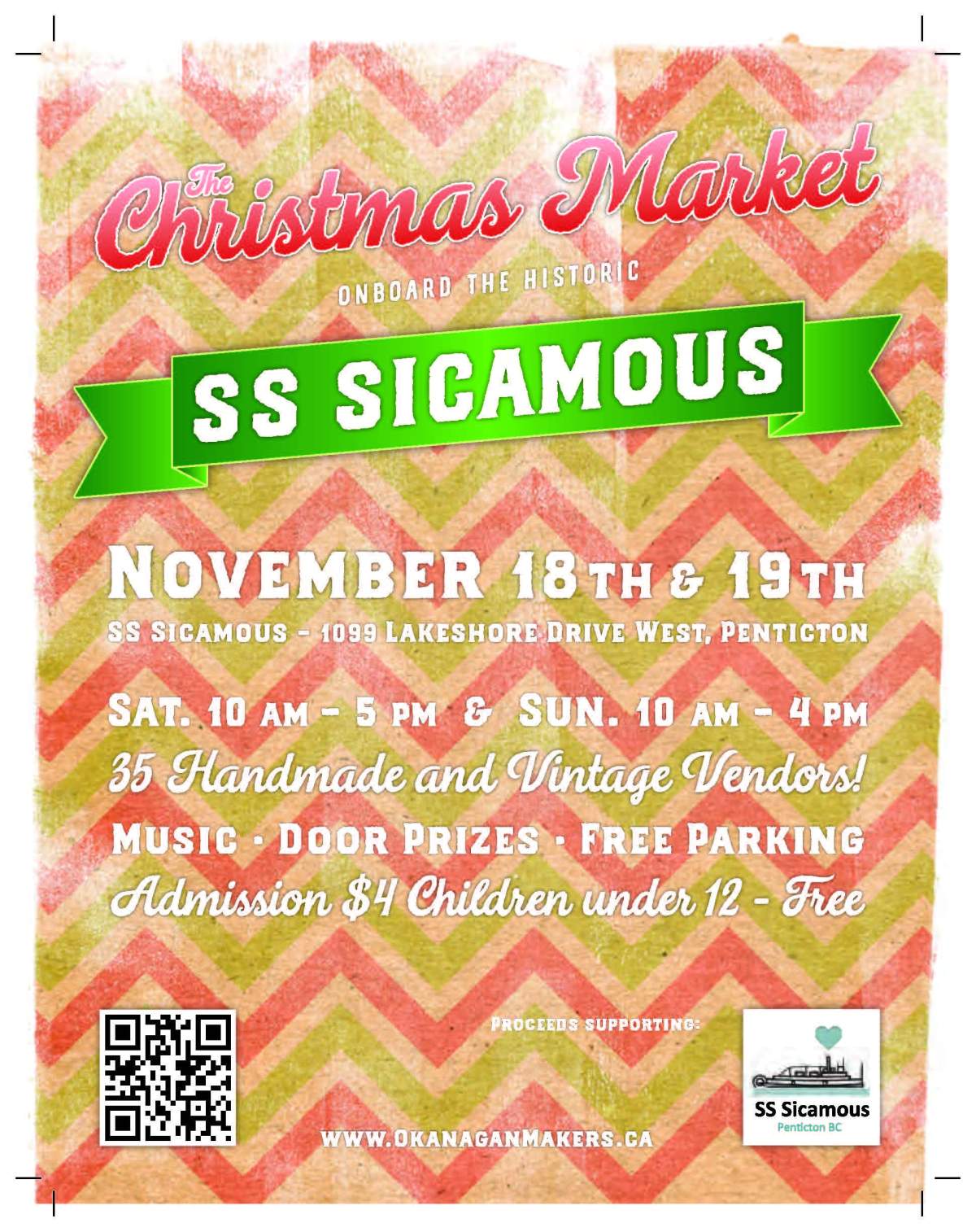 Christmas Market on the Historic S.S. Sicamous, Penticton - image