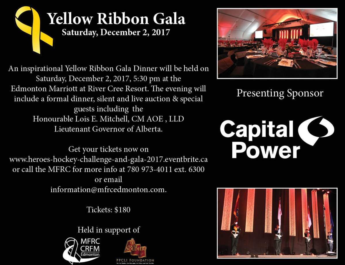 Yellow Ribbon Gala and Heroes Hockey Challenge - image