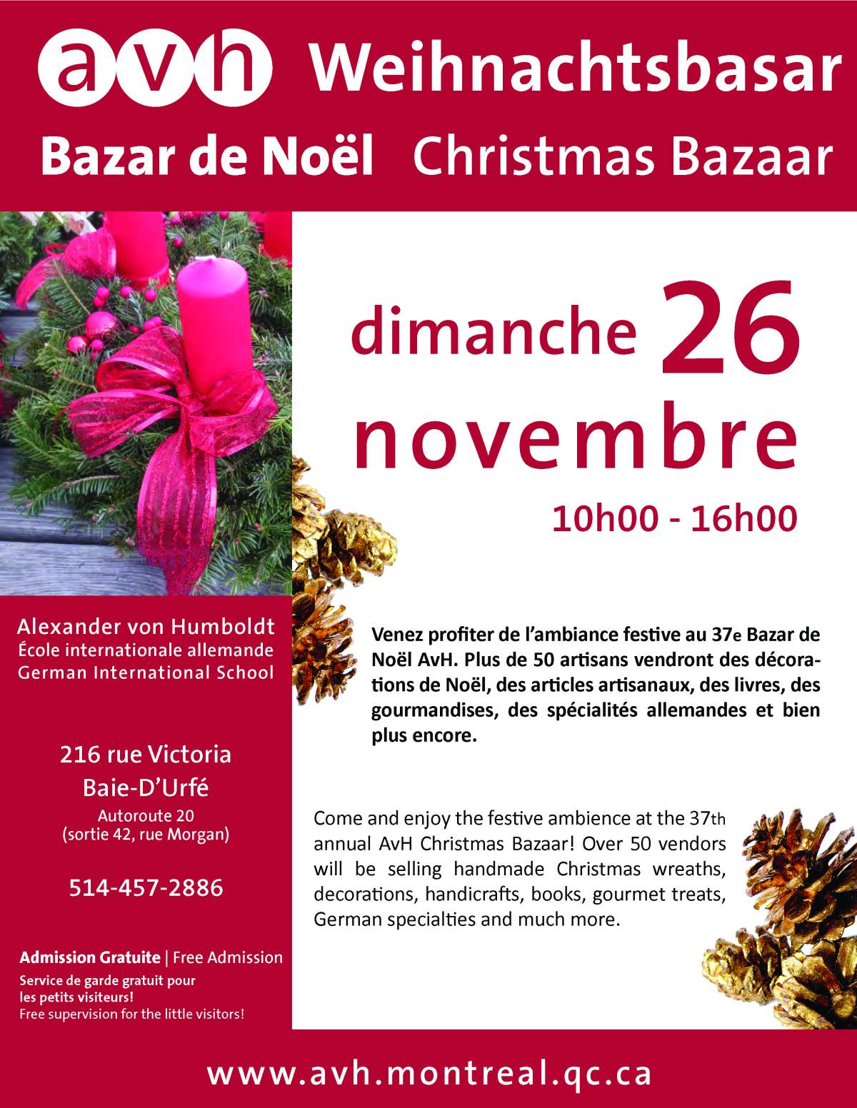 AvH Christmas Bazaar - image