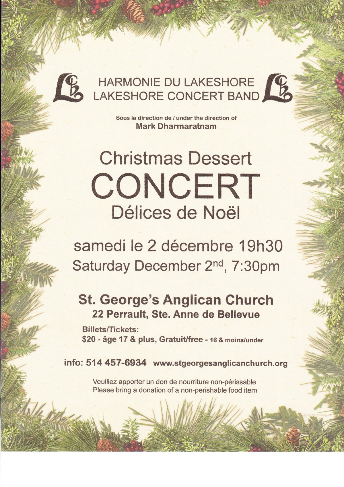 Christmas Dessert Concert - image