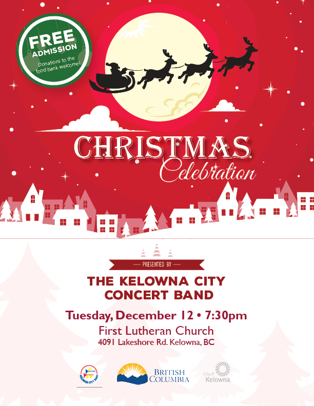 Christmas Celebration presented by Kelowna City Concert Band - image