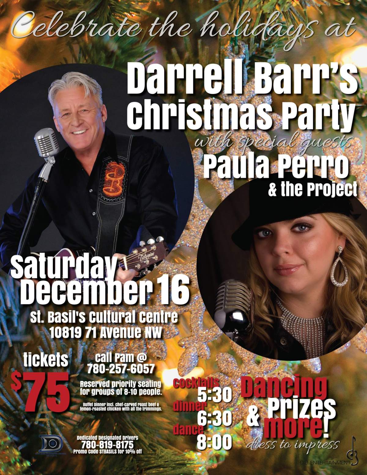 Darrell Barr Christmas Dinner and Dance - image