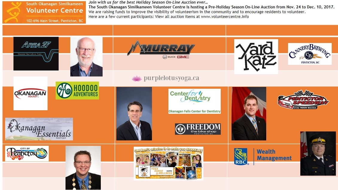 SOS Volunteer Centre HOLIDAY SEASON ON-LINE AUCTION - image