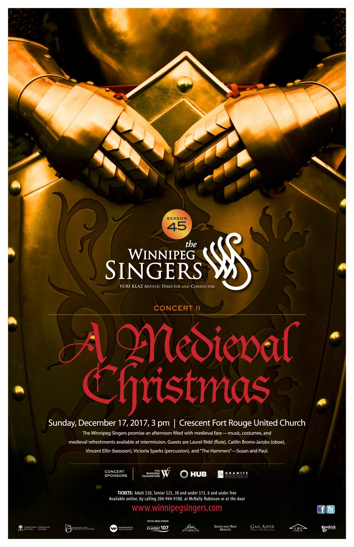The Winnipeg Singers Present: A Medieval Christmas - image
