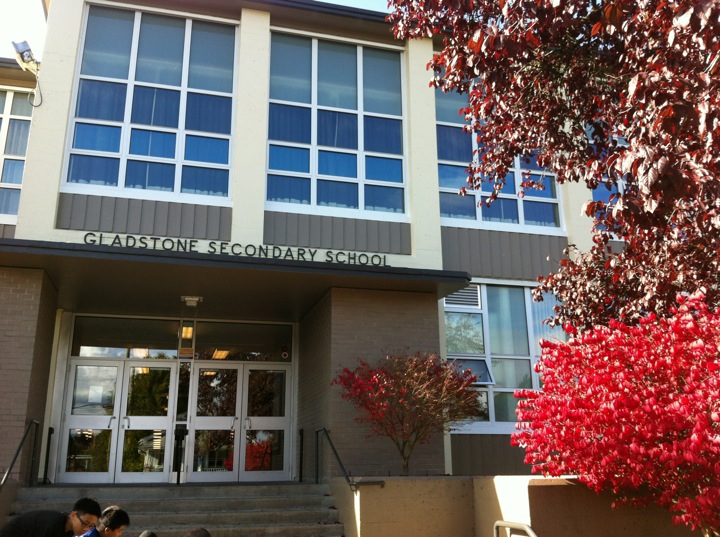 Vancouver police are investigating the robbery of a school custodian at Gladstone Secondary.