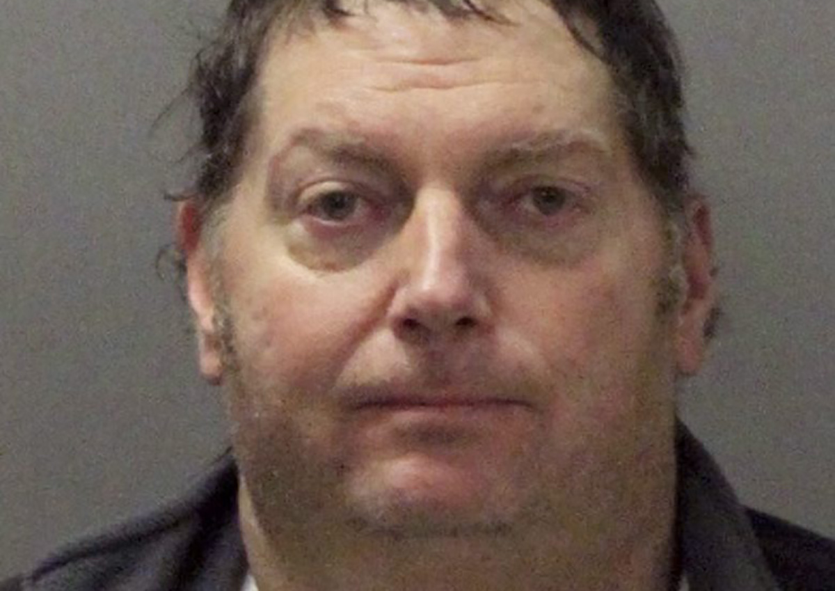 This Nov. 26, 2017 photo released by the Santa Clara Police Department shows Tracy Michael Mapes, 55, of Sacramento, Calif.