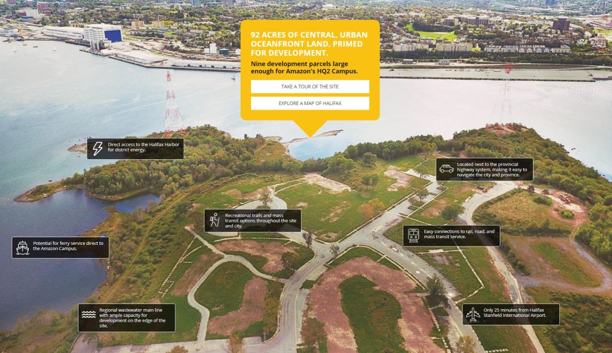 The Halifax Partnership, the city's economic development organization, has launched its website .