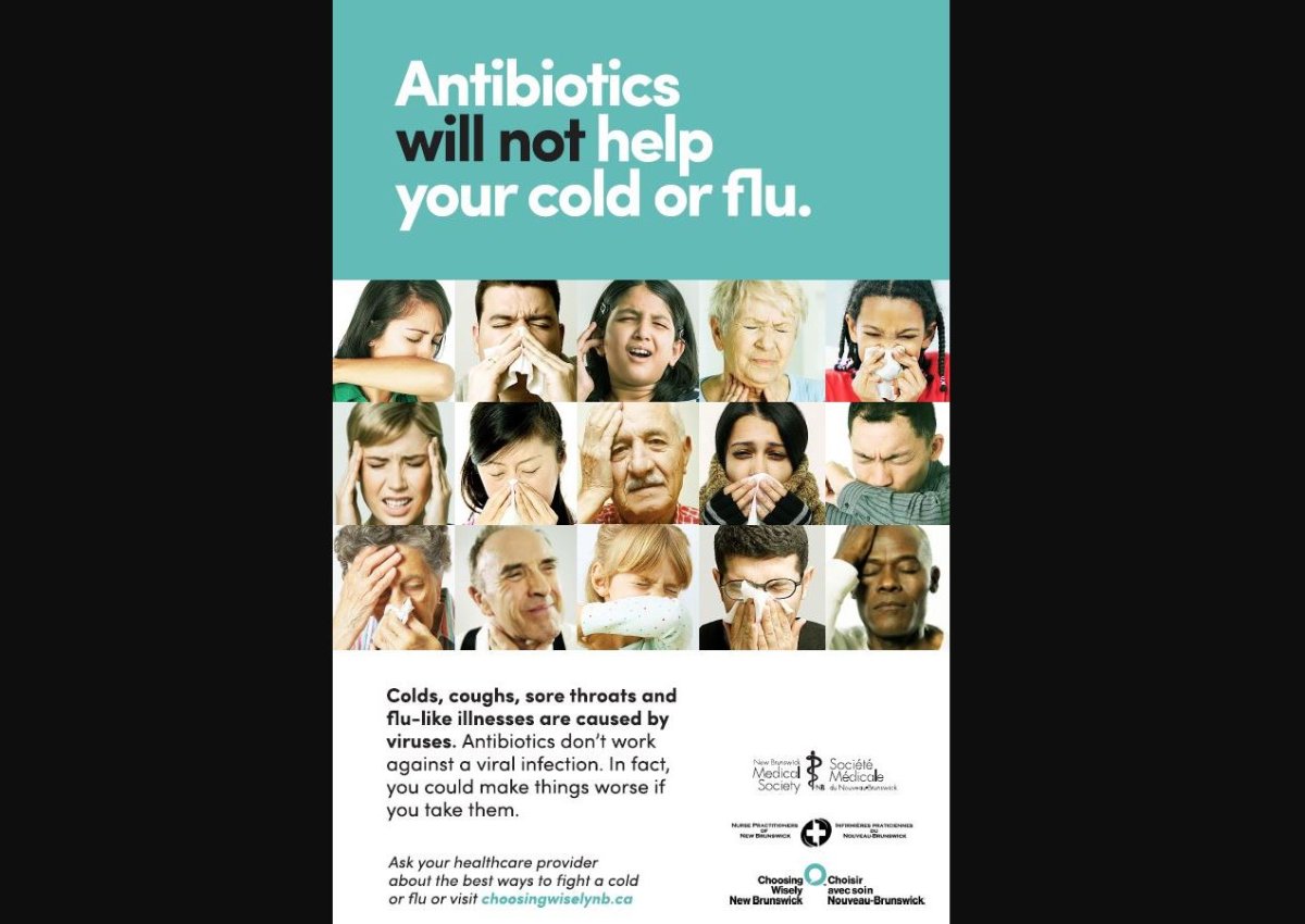 New Brunswick health providers are launching a campaign to discourage what they say is the unnecessary use of antibiotics. 