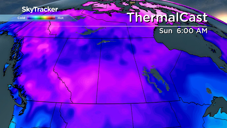Arctic air plunges in even further into Saskatchewan this weekend.
