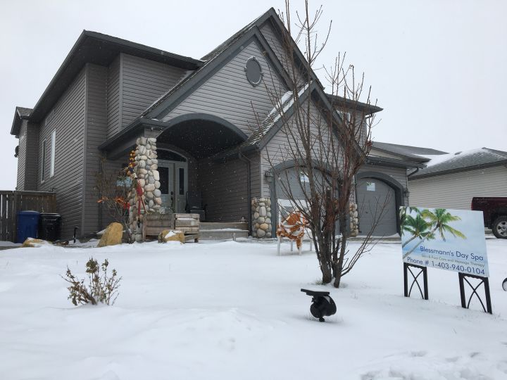 RCMP are investigating Blessmann’s Day Spa after allegations of voyeurism.