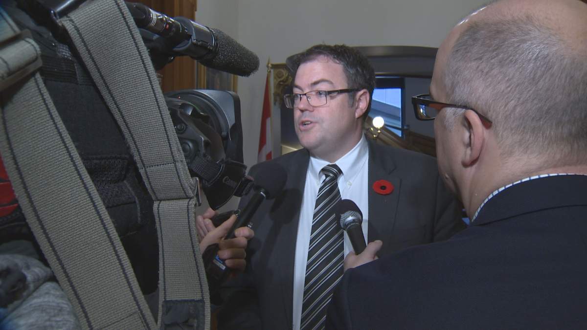 NB Health Minister Benoit Bourque.