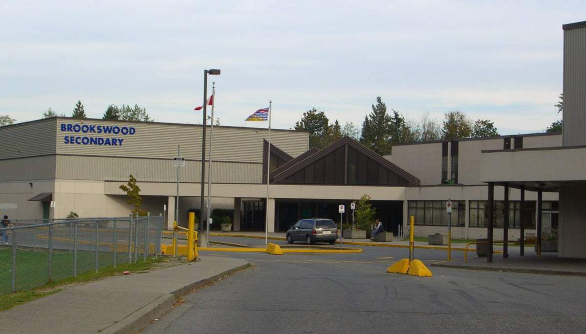 RCMP are on the scene at Brookswood Secondary.
