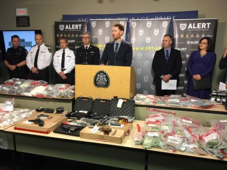 seized drug busts cocaine 4m meth