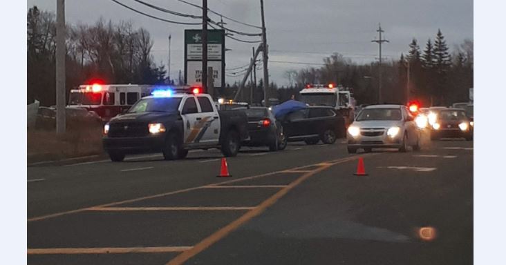 A two-vehicle crash in Cape Breton on Thursday has claimed the life of a man.