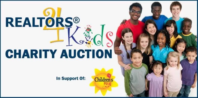 The Realtors 4 Kids charity auction features live and silent auction items.