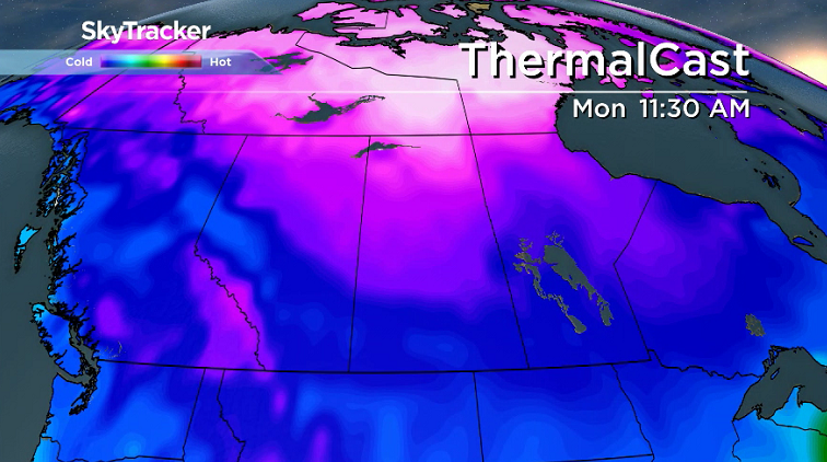 Colder air makes it return for the first full week of December.