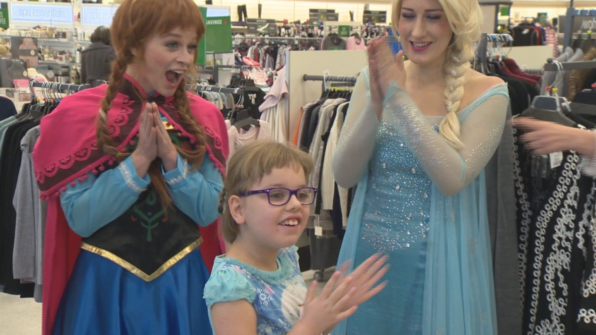 8-year-old Alia Essington was surprised with a trip to Disneyland on Sunday. 