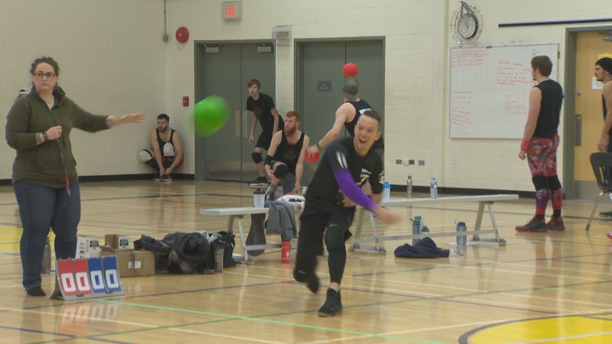 Dodgeball players are hitting the court for charity on Saturday. 