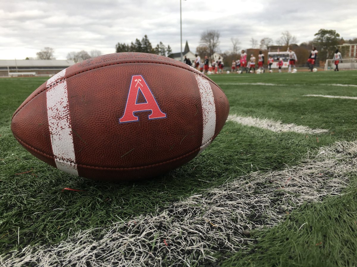 Acadia beat St. Mary's 45-38 in overtime to claim the Loney Bowl.