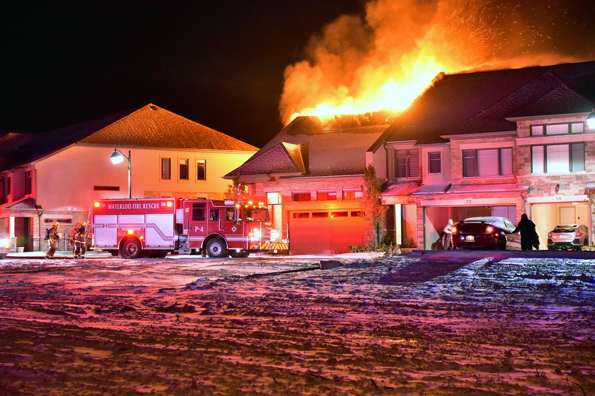 Waterloo Fire knocked down a house fire in the northeast end of town early Friday morning.