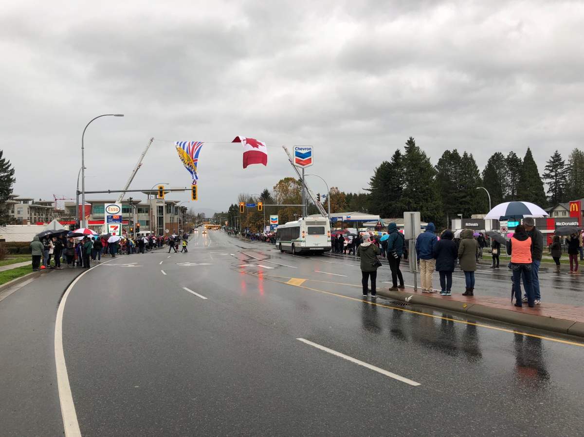 In pictures: Emotional memorial for fallen Abbotsford officer John Davidson - image