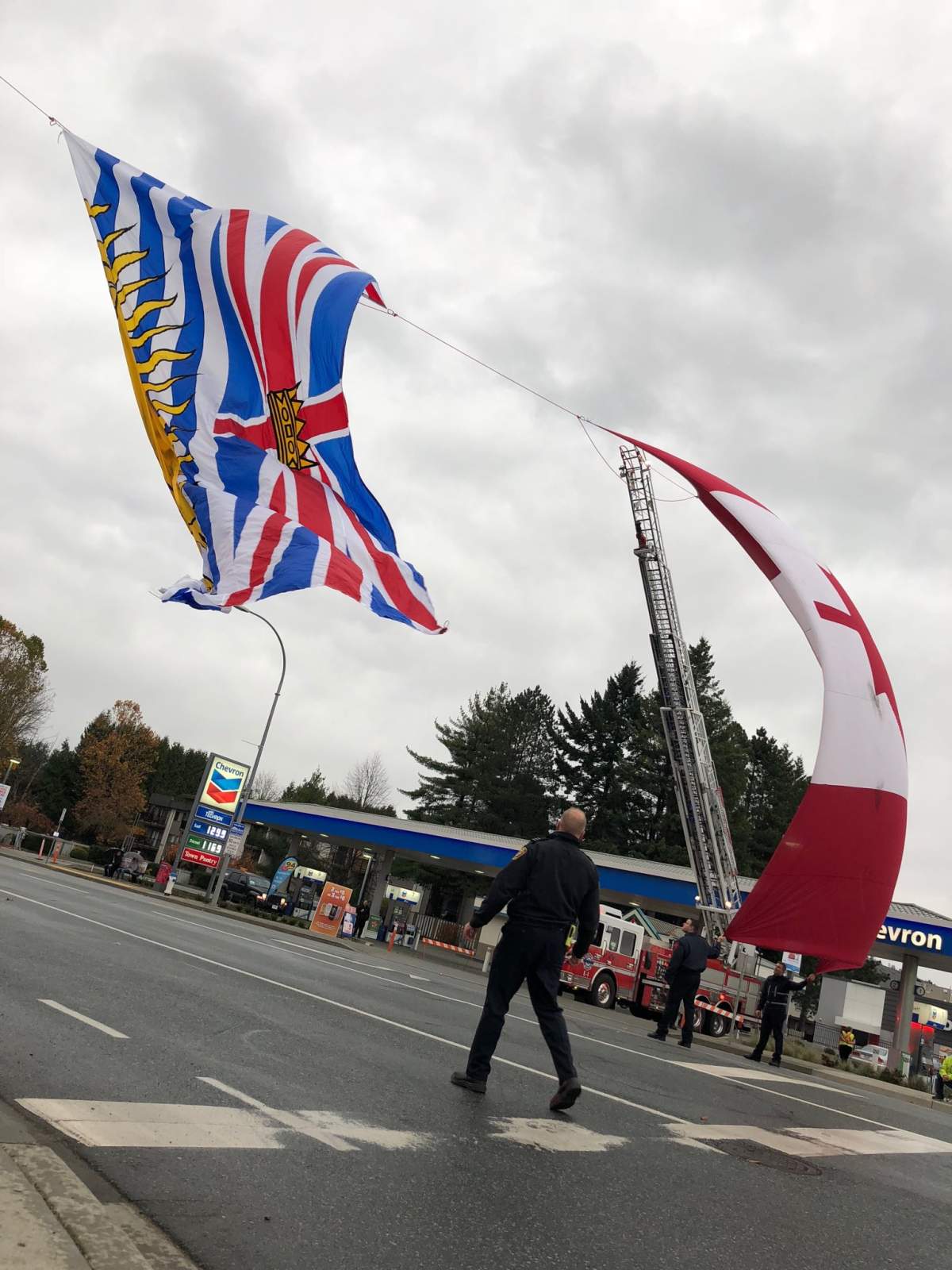 In pictures: Emotional memorial for fallen Abbotsford officer John Davidson - image