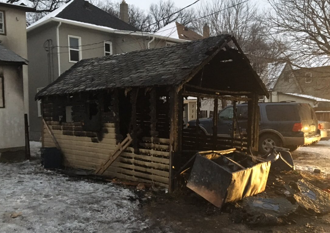 Garage fire early Sunday morning kept crews busy.