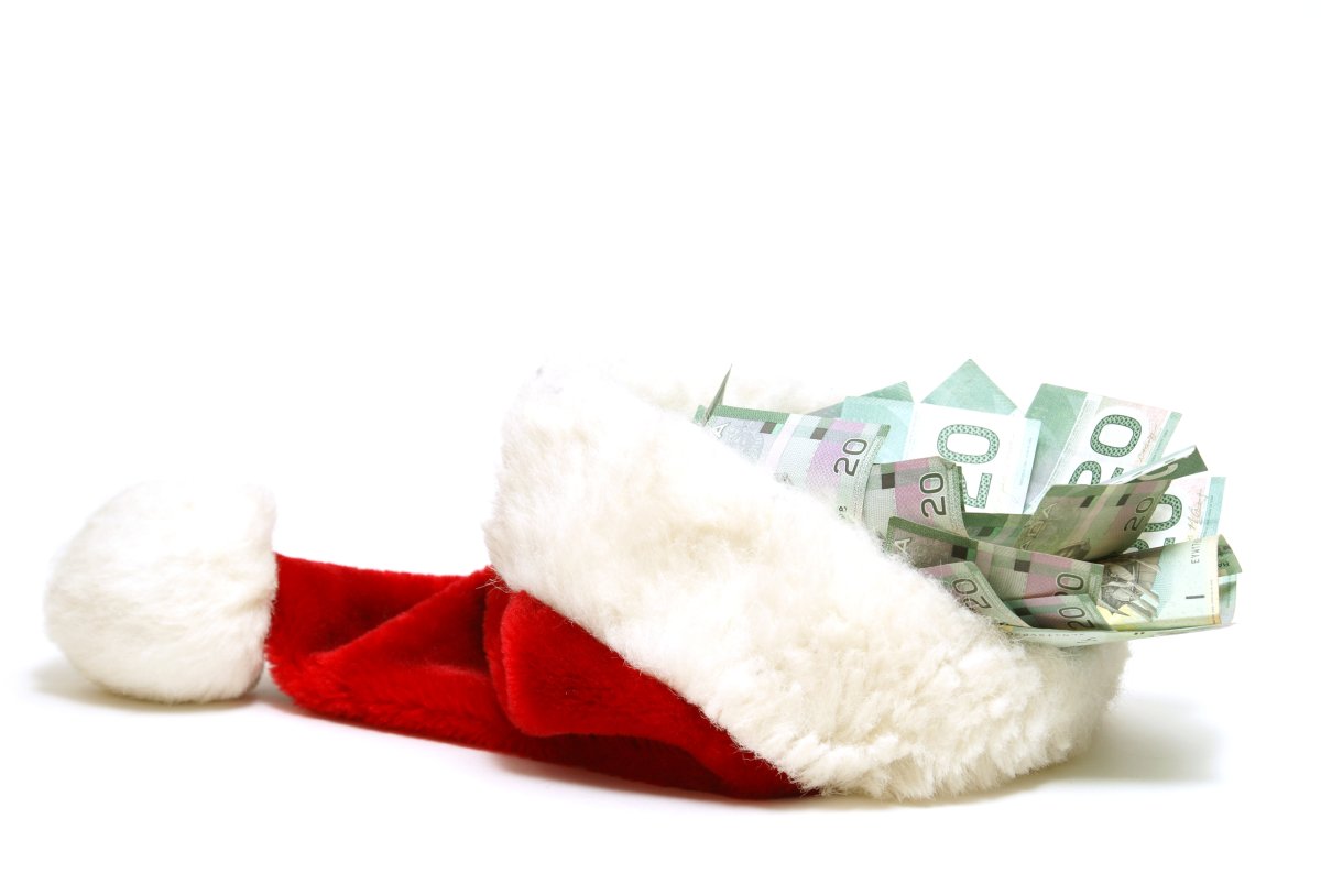 Most Canadians could be their own Santa by saving a bit more every month.