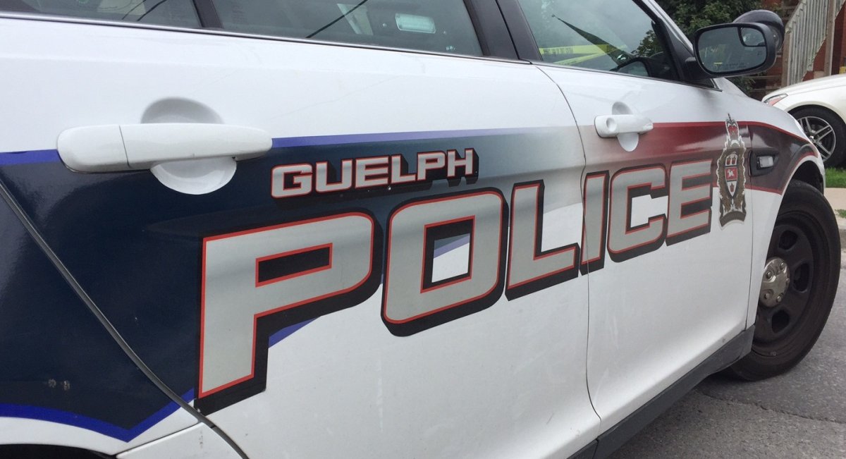 Guelph police say a 74-year-old woman scared off a burglar.